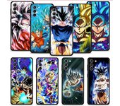 Dragon Ball Z Super DBZ Goku funda de teléfono para Samsung Galaxy S20 S21 FE S22 Ultra S10 S9 S8 Plus S10e Note 20 Ultra funda de silicona Samsung S22 5G