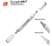 Marcador de alcohol Graph'It Brush Marker de Graph'IT - Carta de colores Graph'it:8160 - Bosques