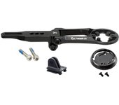 El soporte combinado para ciclocomputador Polar integrado Cycon, cámara GoPro o luz Cateye se puede (Montaje de recreación) (para manillares/manillar integrado en la potencia) negro