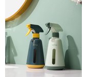 Hervidor de agua con pulverizador portátil, pulverizador antifugas desmontable para jardín, botella de riego, herramienta de jardinería para plantar, 400ml azul