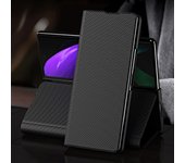 Funda de cuero tipo billetera para Samsung Galaxy Z Fold 3, 4, Fold 4, Fold 3, Fold 2, 5G, funda antideslizante para teléfono. for Samsung Z Fold 2 negro