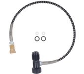 Adaptador de llenado rápido de rosca 8 Adaptador de estación de llenado Manguera Pieza neumática de alta presión para CO 6.8L