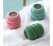 Lavadora Bola de lavandería Dispensador de bolas suavizante de telas Lavadora reutilizable fácil de usar 3pcs