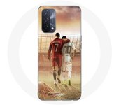 Coque Oppo A93 5G cristiano ronaldo messi goat