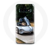 Coque pour Samsung Galaxy S10 plus Formule 1 McLaren Voiture Gris
