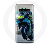 Coque pour Samsung Galaxy s10 plus Valentino Rossi Pilote de vitesse