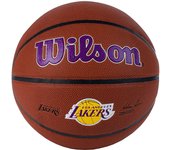 Balón Wilson Team Alliance Los Angeles Lakers, Unisex marrón Baloncesto 7 marrón