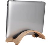 Samdi Natural Original Simple madera Vertical tableta portátil iPad soporte de escritorio soporte de exhibición 1