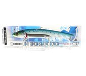 Señuelo de hundimiento Jackall Big Backer 107 Metal Vibe de 27 gramos Iwashi Glow (1077)