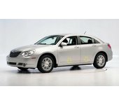 Chrysler Sebring 2007-2010 - Listones protectores de puertas laterales cromados