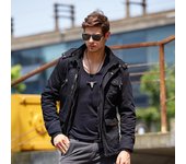 Chaqueta informal de invierno para hombre, de terciopelo, cálida y a prueba de frío, versión coreana del abrigo de algodón delgado para hombre L
