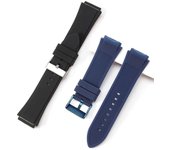 Correa de silicona para reloj GUES U0247G3 W1058G2 W0040G3, accesorios para reloj negro