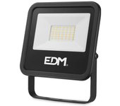foco proyector led 30w 2370lm 4000k luz dia black series edm