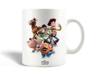 Taza de cerámica con póster de aventuras infantiles de Toy Story 1995