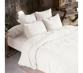 Housse de couette 140x200 Gaze de Coton Chantilly 140 x 200 cm blanco