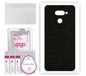 apgo Protective Skin Sticker for the back compatible with LG K50, Wrap Film, Foil, Vinyl - Pattern Matrix
