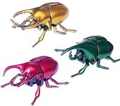 Accesorios de broma creativos Modelo de insecto en movimiento Escarabajo de cuerda para niños Juguete de animal de cuerda Juego de mesa Regalo del Día del Niño verde