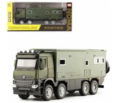 1/24 NOMADISM NAVIGATOR Benz 8X8 aleación fundido a presión modelo de coche de juguete sonido y luz juguete coleccionable para niños regalo de cumpleaños 1/24-Size:25*7*10.5cm verde