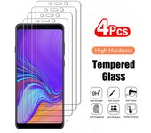 4 piezas de vidrio templado para Samsung Galaxy A3 A5 A7 A6 A8 J4 J6 Plus 2018 J2 J3 J5 J7 2016 A750 A9 2018 película protectora de pantalla de vidrio Huawei P Smart 2019 puro