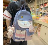 Mochila Mochila para mujer Mochila escolar para estudiantes de gran capacidad Bolsa para computadora amarillo