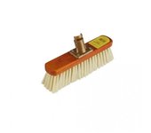 Cabezal de escoba de PVC blando Groundsman 30cm crema