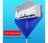 Bolsa de limpieza de aire acondicionado de PVC de 100 cm con tubo de agua para el hogar, 1-1,5 piezas, divisora, para colgar, herramientas para aire acondicionado.