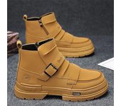Zapatos para hombre, botas tácticas de diseñador, antideslizantes, resistentes al desgaste, botas casuales para hombre, botas de plataforma cómodas, zapatillas deportivas, botas de herramientas nuevas 39