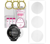 3 protectores de pantalla de hidrogel apgo para Suunto 9 Baro, película de hidrogel, con capa de posicionamiento de fácil instalación