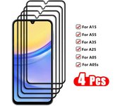 Para Samsung Galaxy A15 Vidrio templado Samsung Galaxy A15 A55 A35 A25 A05 A05S Protector de pantalla Película protectora para teléfono Galaxy A15 For Samsung A12 puro