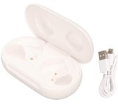 Estuche de carga de repuesto, portátil, profesional, inteligente, para Galaxy Buds, color blanco
