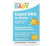 California Gold Nutrition, DHA infantil, Omega 3 con vitamina D3, 1050 mg, 2 onzas líquidas (59ml)