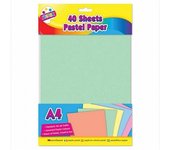 Papel Pastel ArtBox A4 (Paquete de 40) One Size negro