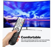 RC1900 Control remoto para OKI HITACHI ALBA CELCUS LUXOR GRUNDIG SHARP JMB TELEFUNKEN BUSH TECHWOOD