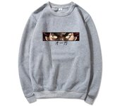 Anime Baki Hanma Ogre Yuujiro Hanma Box Sudaderas con capucha Manga invierno Unisex cuello redondo Sudadera con capucha Primavera/otoño sudadera Harajuku Sudaderas L