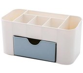 Herramientas de manicura para decoración de uñas, caja de almacenamiento de escritorio, cajón, organizador de cosméticos y joyas color rosa