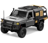 Coche de control remoto, vehículo todoterreno Rock Crawler de 2,4 GHz con tracción en las cuatro ruedas, luces y 3 baterías, 1:12 1 battery negro