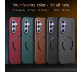 Funda para Samsung Galaxy A55 A54 A53 A52 A34 A35 A25 A23 A15 5G Funda de cuero para teléfono Samsung A05S A14 A13 4G Funda de lujo A52s  (4G) (5G) negro