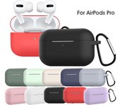 Favorable caja anti-caída del auricular de Airpods favorable caja antihuellas del auricular Bluetooth del silicón de Airpods For Airpods pro