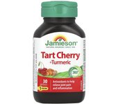 Jamieson Vitamins, tart cherry + turmeric, 30 capsules