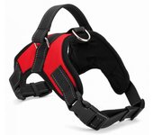 Collar para mascotas, arnés ajustable suave, arnés para perros grandes, chaleco, Collar, correa de mano S