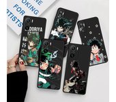 Armadura Anime My Hero Academia Funda para Xiaomi Redmi Note 11S 10S 9 8T 9S 7 11 Pro 11T 8 10 Lite 9T Pro + 4G Silicona Redmi Note 7