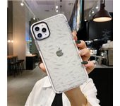 Funda de silicona con patrón de diamantes 3D para iPhone 13, 12, mini, 11 Pro, XR, XS Max, 6S, 7, 8 Plus, SE2, suave, transparente, a prueba de golpes For iPhone 11 Pro