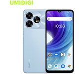 Teléfono inteligente UMIDIGI A15T con Android 13, NFC, Helio G95, 16 GB de RAM(8+8 GB de RAM extendida) Teléfono celular de 6,7” con 128 GB de ROM, 64 MP, 5000 mAh 8G+128G negro
