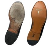 Curso de pulido de suelas de cuero para zapatos No eco 1 [Sr.. Minit] caja, tipo, par, reparación, hombres, suelas, retapizado, +