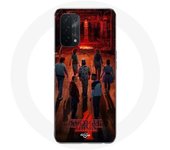 Coque pour Oppo A74 Stranger Things Affiche Equipages Fan Art Saison 4