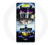 Coque pour Samsung Galaxy Note 9 Formule 1 Fernando Alonso Díaz pilote automobile espagnol de F1