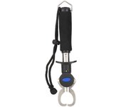 Alicates de acero inoxidable de calidad portátil para señuelos de pesca, controlador de pinza para labios de pez, accesorio con cordón