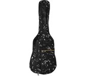 Mochila para guitarra de 41 pulgadas, funda para guitarra de tela Oxford gruesa, mochila con relleno de algodón