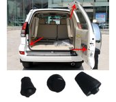 3x almohadillas granulares de amortiguación para maletero trasero para Toyota Prado LC120 2003-2009