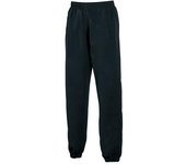 Tombo Teamsport - Pantalones de chándal con forro deportivo para hombre L negro